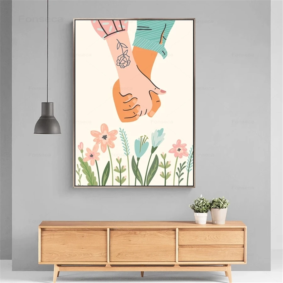 Настенное искусство скандинавский Летний пляж морской пейзаж тропические