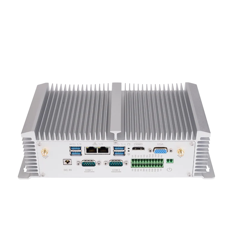 Экспертный промышленный мини ПК без вентилятора i5 8250U i7 7500U 2 * DDR4 Lans настольный