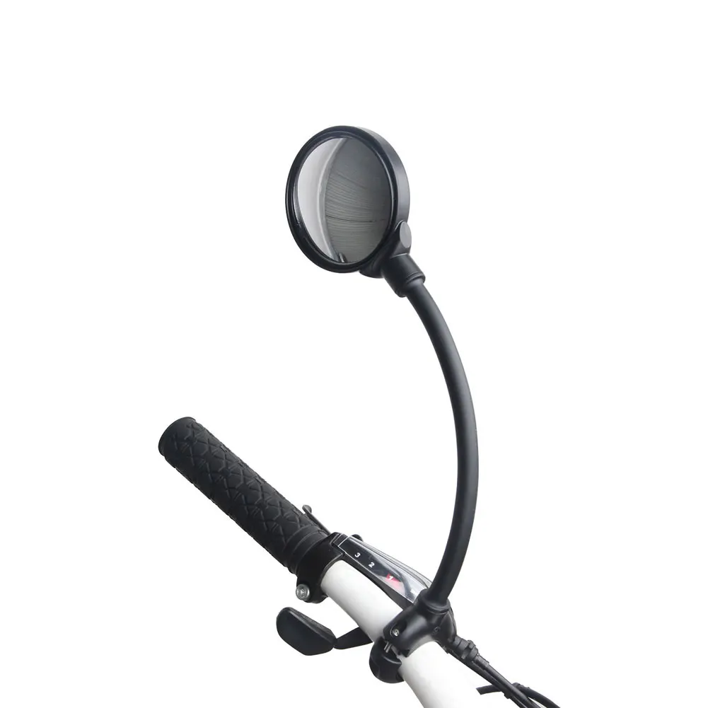 

1pcs Bicycle Rearview Handlebar Mirrors Cycling Rear View MTB Bike Silicone Handle Rearview Mirror Adjustable Left Right Mirrors