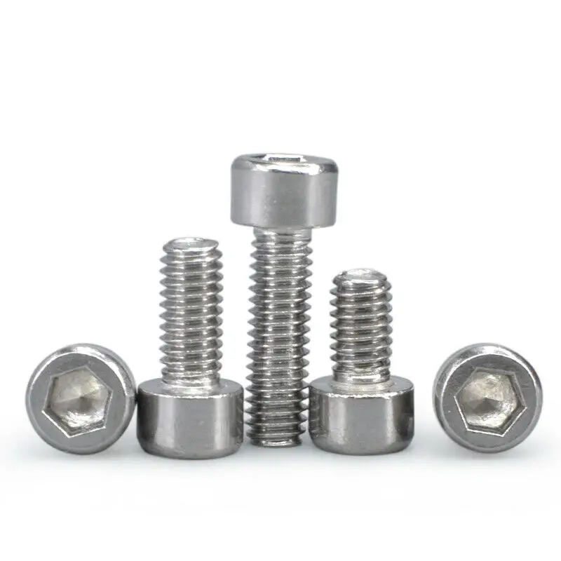 

M3.5 Stainless steel Allen cylindrical smooth head screw hex socket cap bolts 4mm-30mm