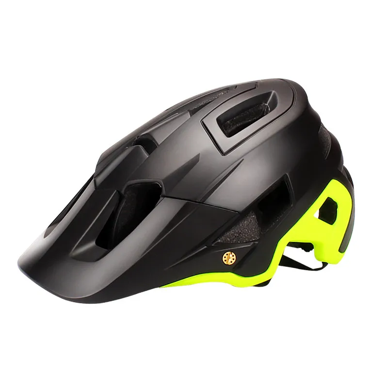 Black green Cairbull велосипедный шлем для всех видов спорта, для велоспорта, MTB, велосипеда, безопасности, для езды на велосипеде, гоночные шлемы BMX, анти-шок, 55-61 см - Цвет: Black green