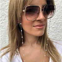 fashionable simple pearl eyeglasses chain necklace to prevent eyeglasses rope glasses accessories