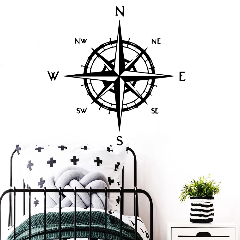 Прямая поставка Компасы виниловые фотообои для гостиной детской комнаты