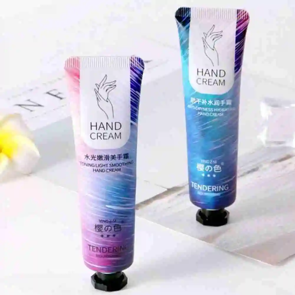 

Moisturizing Hand Cream 30g Easy To Carry Autumn Winter Skin Care Tender Smooth Portable Anti Aging Whitning Hand Cream