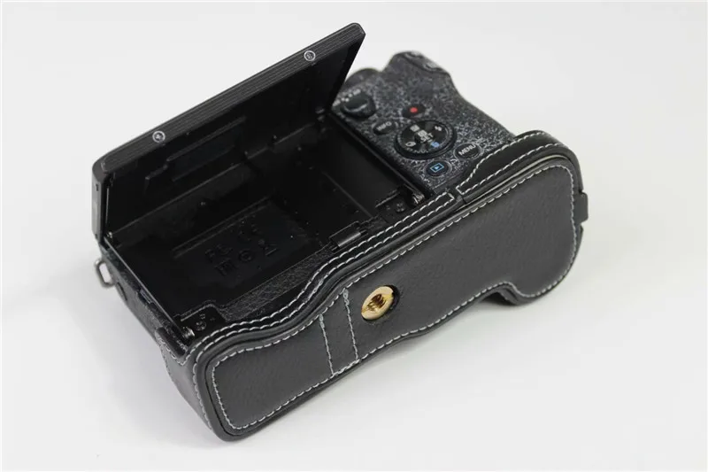 Чехол из натуральной кожи для камеры Canon EOS M6 II EOSM6 Mark M6II | Электроника