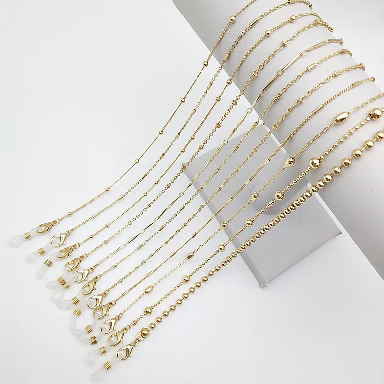 

Bead Chain Series 2021 New Dual-use Mask Chain Eyeglass Chain Strap Lentes Glasses Chains Lanyard