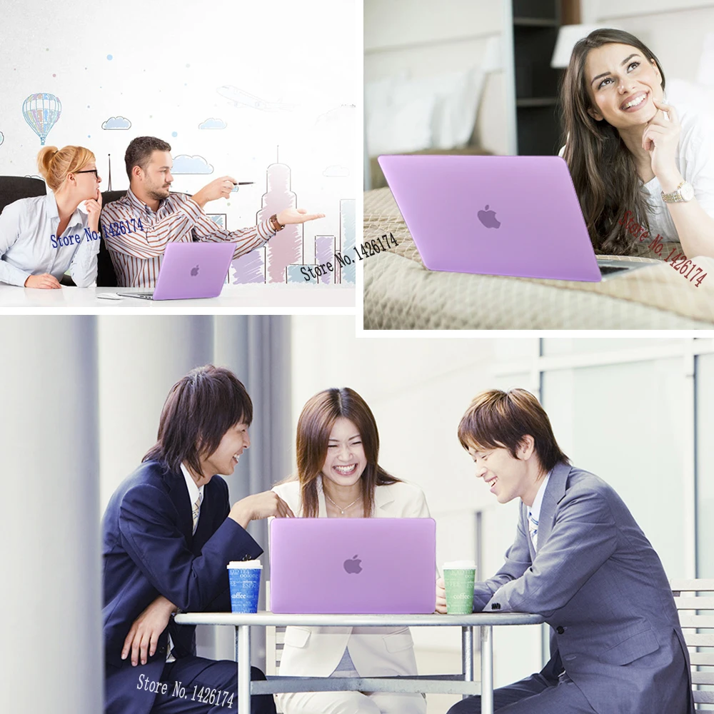 Чехол для ноутбука Apple MacBook Air Pro retina 11,6 12 13,3 15,4 дюймов для New Air Pro 13 A1466 A1932 A1989 A2159 с сенсорной панелью ID