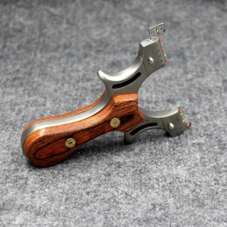 Мощная охотничья Рогатка 1 шт. Резиновая лента для рыбалки деревянная Охотничья