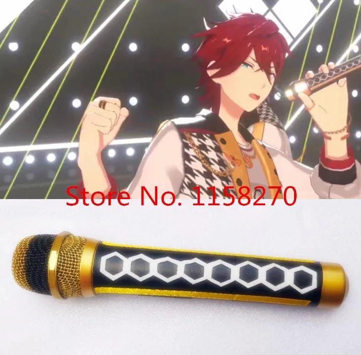 Комплект звезд Suou Tsukasa Sena Izumi Sakuma Ritsu Akehoshi Subaru Косплей микрофон Майк аксессуары| |