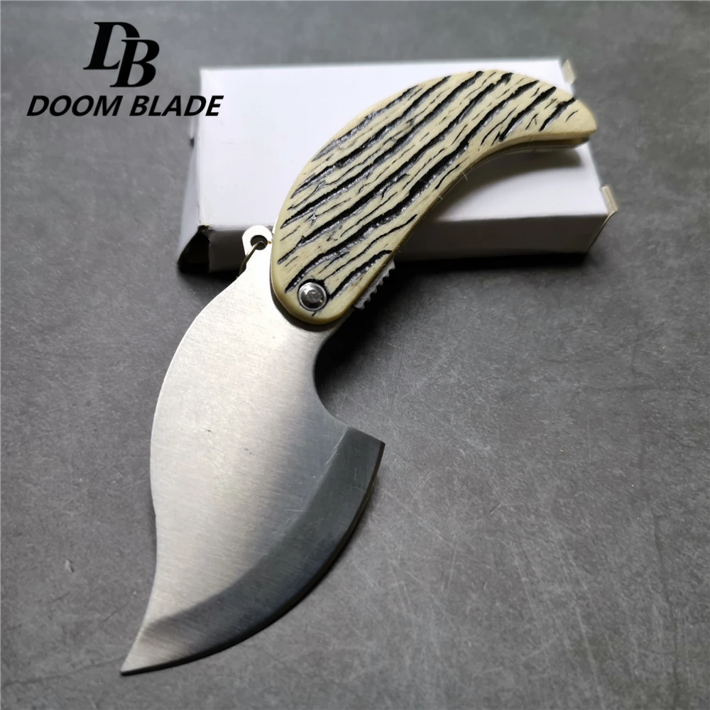 120 мм (4 7 '') 57HRC инструменты на открытом воздухе Karambit Ножи охотничьи ножи