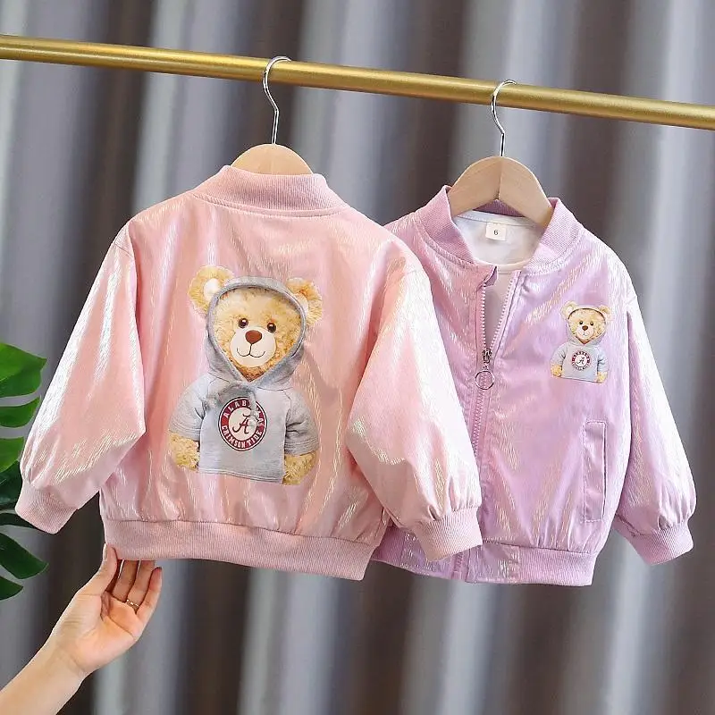 

Весенняя бейсбольная куртка в стиле пэчворк, модная одежда для больших детей, кардиган для девочек-подростков 8-12 дюймов, детская верхняя од...