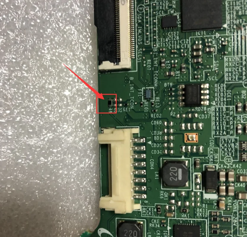 Логическая плата карта поставки телевизора 48 дюймов модель UN48J5200 фотография