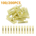 100200 шт., термоусадочные клеммы для электрических проводов