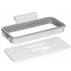 Портативный пластиковый подвесной мешок для мусора, кухонная стеллаж для хранения вещей с крючком, подставка для сухой полки, кухонный Органайзер