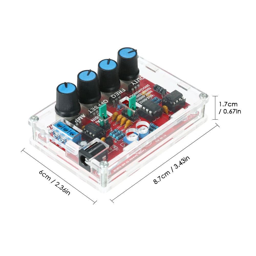 Цифровой осциллограф TFT DSO138 2 4 дюйма комплект не спаянных DIY деталей электронный