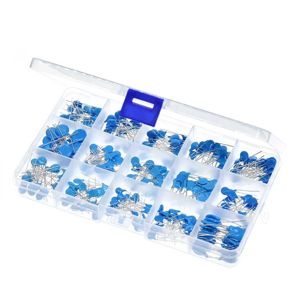 15 значений * 20 шт. комплект конденсаторов высоковольтные керамические