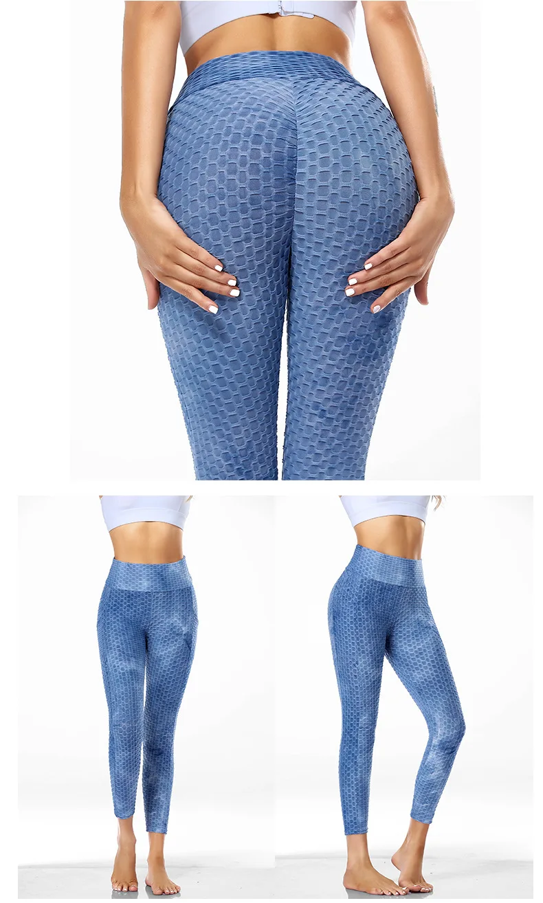 

Women Yoga Pants, Tie Dye Honeycomb Stretch High Waist Butt Lifting Workout Tights Leggings