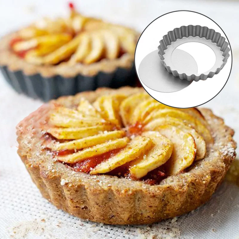 4 'ɿlan олово для пирожков противень выпечки антипригарная свободная базовая