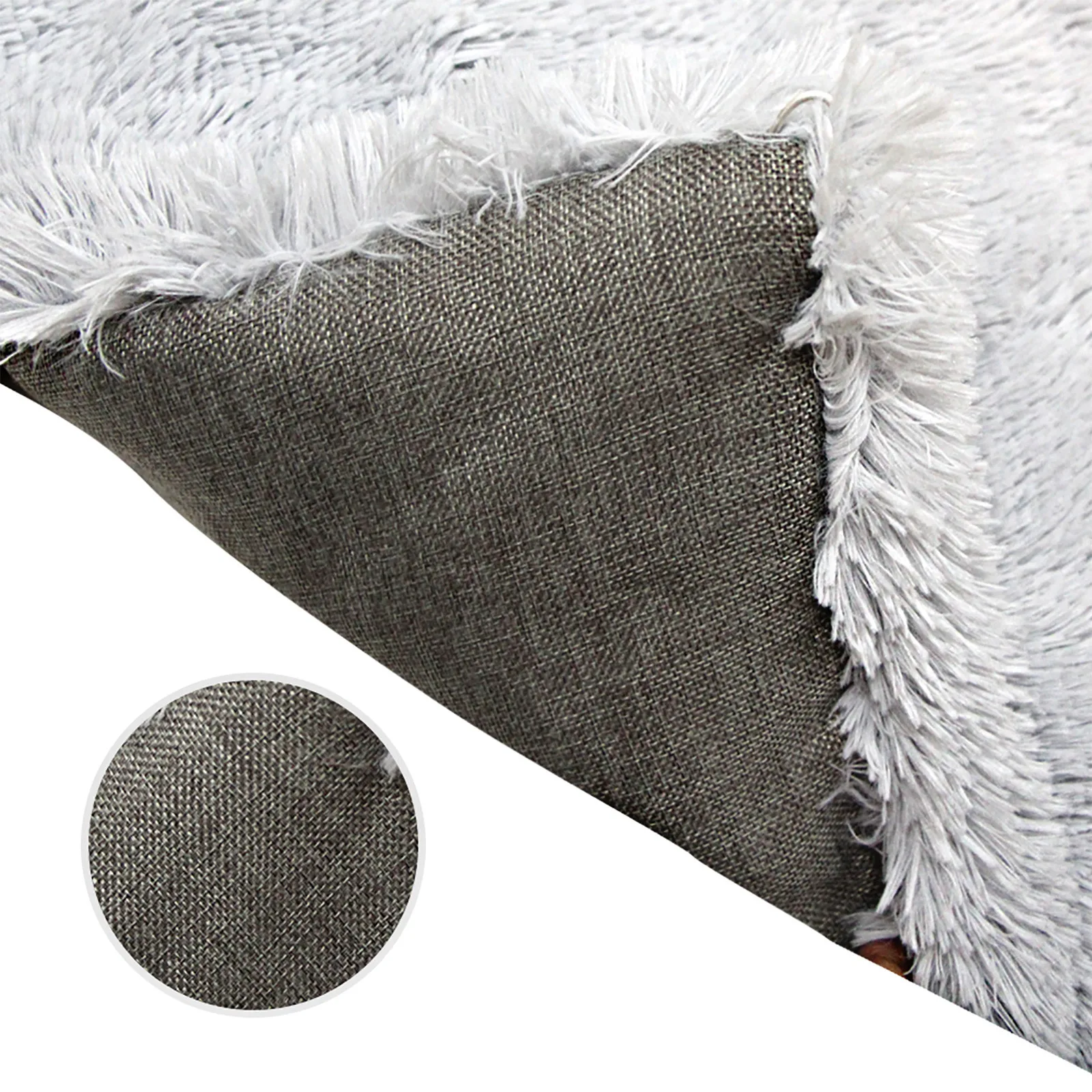 Мягкая кошачья кровать длинный плюшевый коврик для кошачьего туалета на осень и