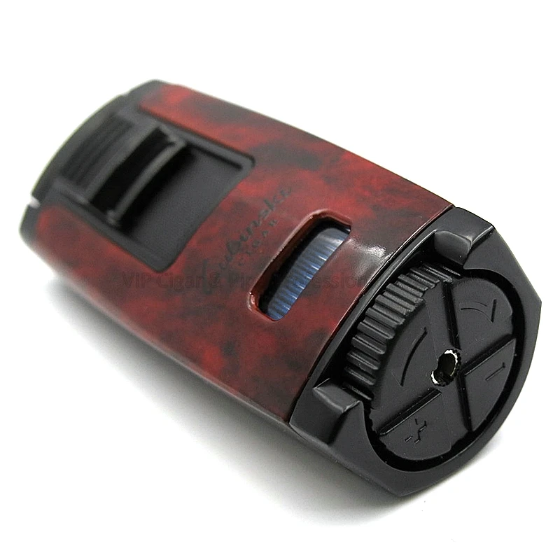 Металлический 1 фонарь LUBINSKI Jet Blue Flame, зажигалка для сигар, ветрозащитная Зажигалка для сигарет, портативная Зажигалка для COHIBA, инструмент для курения