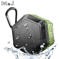 mj waterproof mini portable outdoor sports wireless ip67 bluetooth speaker shower bicycle speaker for phone play in water