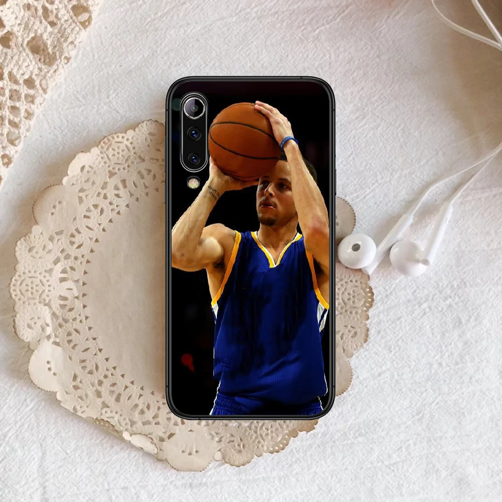 

Stephen Curry basketball Phone case For Xiaomi Mi note 10 A3 9 MAX 3 A2 8 9 Lite Pro ultra black Hoesjes Trend Bumper Pretty