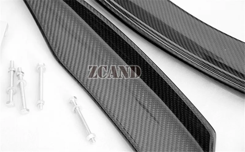 Стильный задний спойлер для багажника из настоящего углеродного волокна HM