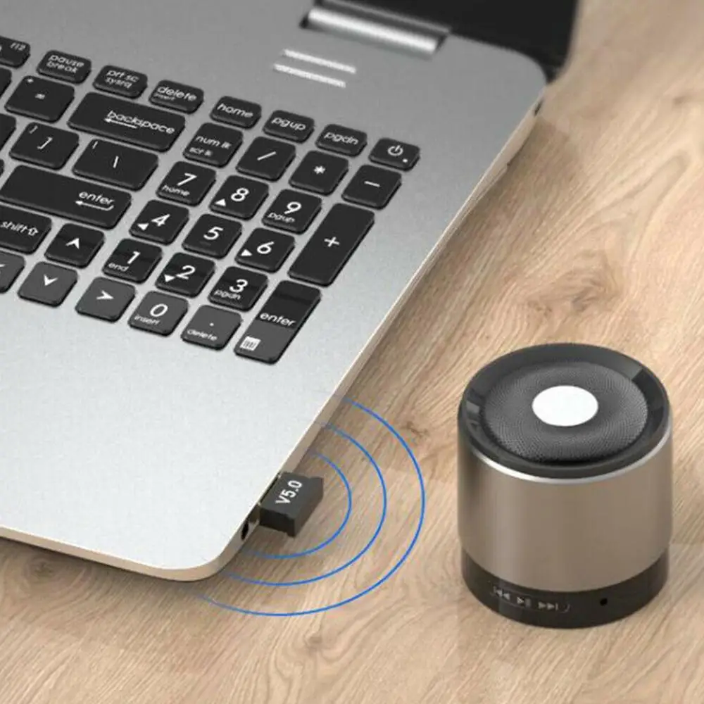 Беспроводной USB Bluetooth-совместимый адаптер 5 0 для компьютера ключ ПК приемник