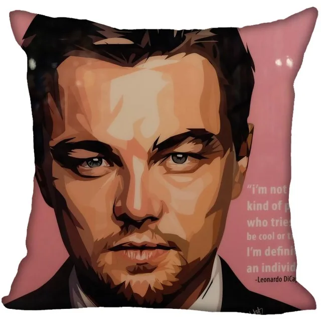 Чехол для подушки Leonardo DiCaprio чехол украшения дома невидимый на молнии украшение