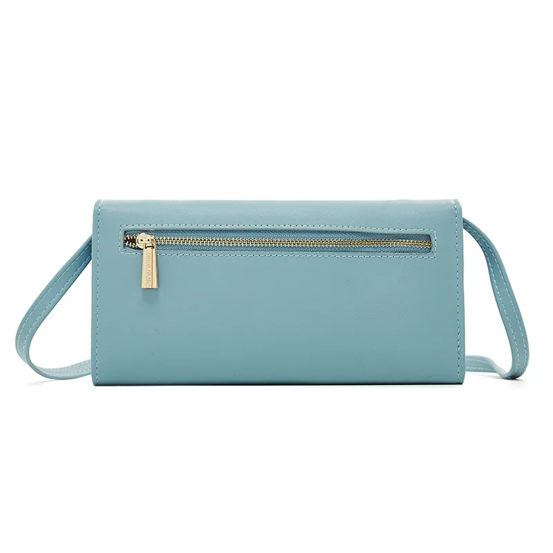 Многофункциональная женская сумка на плечо стильный минималистичный кошелек