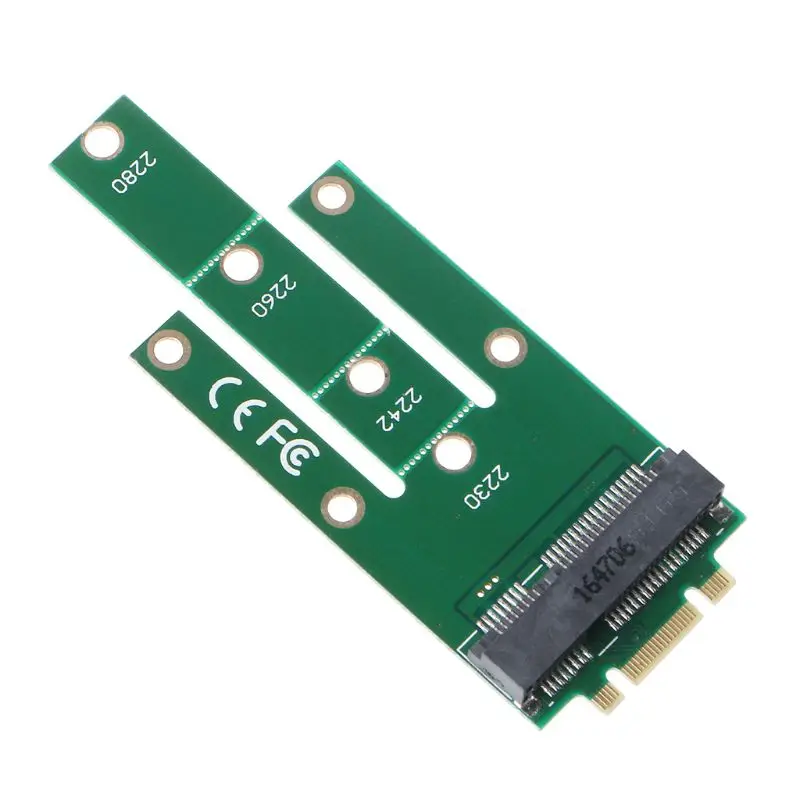 M.2 B Ключ к адаптер mSATA карта Mini PCI e дополнительный преобразователь SSD 2242 2230