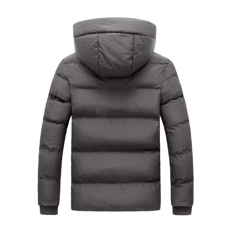 Men Winter Warm Jackets Hooded Parkas New Fashion Slim Print Down Mens And Coats | Мужская одежда