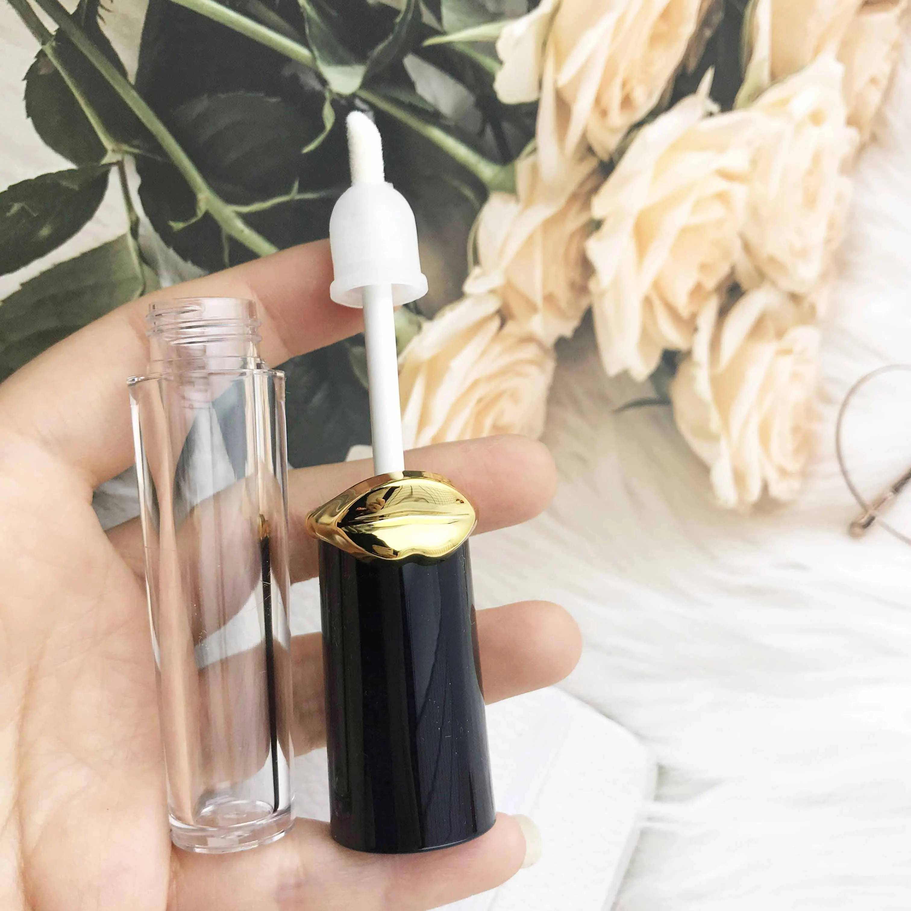 

5/10/30/50pcs 6ml Empty Lipstick Tubes Big Lip Eyeliner Containers Mascara Refillable Bottles Lipgloss