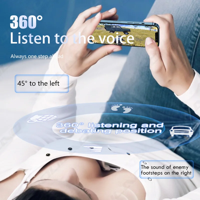 

Gaming Headsets TWS Bluetooth 5.0 Earphones 9D Stereo Sports Wireless Headphones Noise Cancelling Earbuds Gamer With Microphones