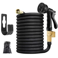 expandable magic hose pipe high pressure car wash hose adjustable spray flexible home garden watering hose cleaning water gun