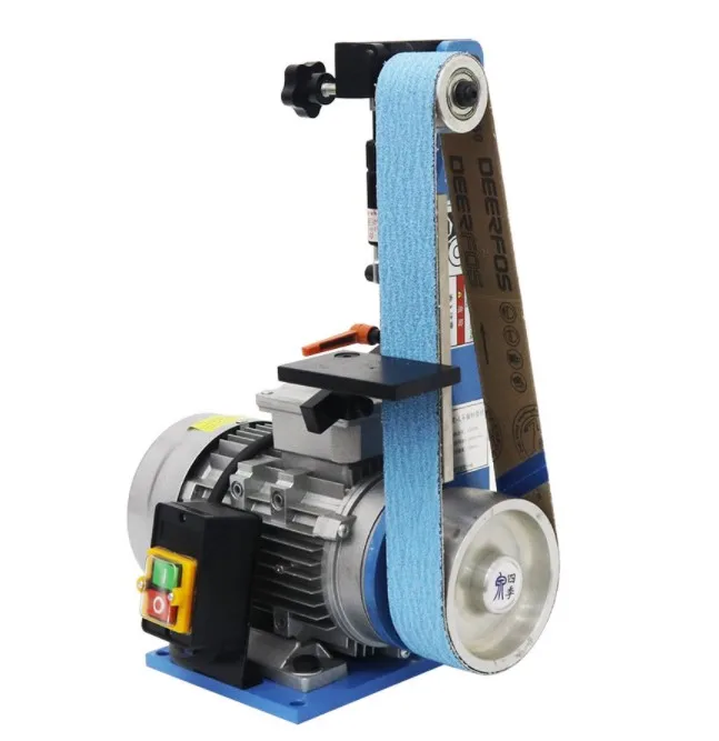 

915 Small Desktop Multi-Function Polishing Grinding Machine Belt Sander Woodworking Sander Tool Sharpener 1500W 2800RPM