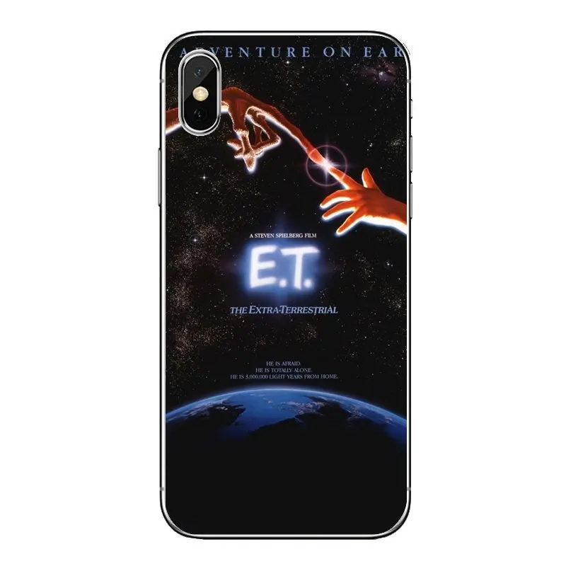 Transparent Soft Cases Covers E.T. The Extra-Terrestrial For iPod Touch iPhone 4 4S 5 5S 5C SE 6 6S 7 8 X XR XS Plus MAX |