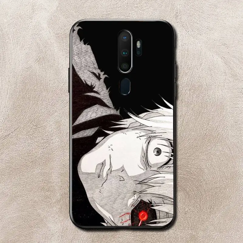 

Tokyo Ghoul Trendy Anime Kaneki Ken Phone Case for Vivo Y91C Y11 17 19 17 67 81 Oppo A9 2020 Realme c3