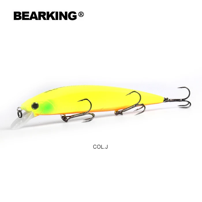 BEARKING 130 мм 22 г Горячие рыболовные приманки, разные цвета, гольян Кривошип, вольфрамовая система веса воблер модель кривошипная приманка - Цвет: J