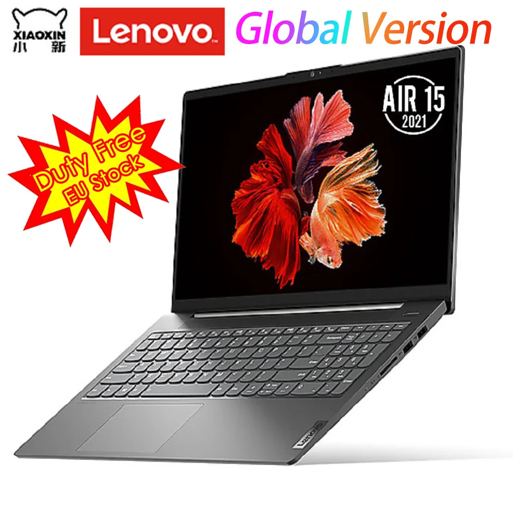 Ноутбук Lenovo Xiaoxin Air 15 2021 дюйма AMD R5 4600U/R7 4800U 16 Гб DDR4 512 ГБ SSD 6 | Компьютеры и офис