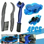 Набор для чистки цепи для горного велосипеда, портативный очиститель цепи велосипеда, щетки, скребок, моющий инструмент, уличные аксессуары