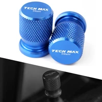 cnc aluminum tyre valve air port cover cap motorcycle accessories for yamaha tech max tmax 560 tmax560 2019 2020 2021