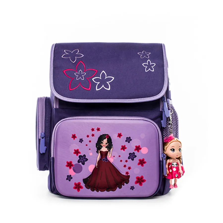 Children Brand 3D New Fashion School Bags Backpack Kids Orthopedic Backpack Schoolbag for Girls School Book Bag Mochila Infantil