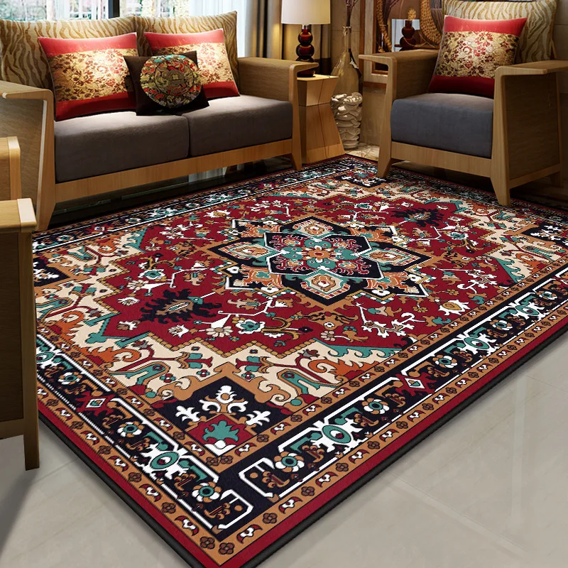 Mandala Persian Rugs for Living Room Turkish Kitchen Rug Carpet Bedroom Hallway Carpets Corridor Area Rug Door Prayer Mat Boho