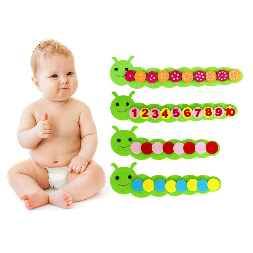 Монтессори Математические Игрушки Детская игра цветная Сортировка обучение