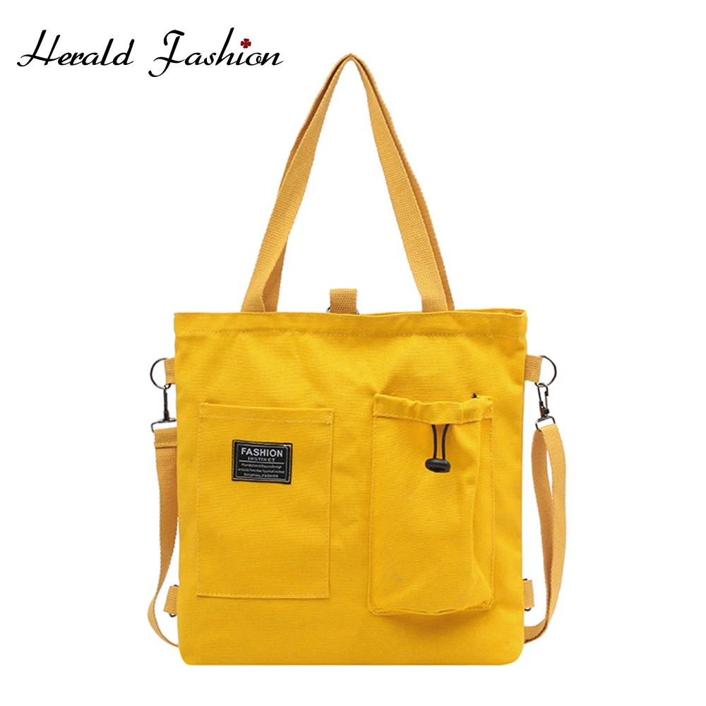 

Женская Холщовая Сумка большой вместимости, новинка 2021, повседневная универсальная сумка через плечо, женская сумка-мессенджер, Студенческ...