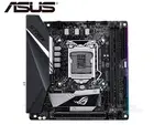 Оригинальная игровая материнская плата Бу ROG STRIX Материнская плата ASUS, B360-I, DDR4 LGA 1151, USB2.0, USB3.0, USB3.1