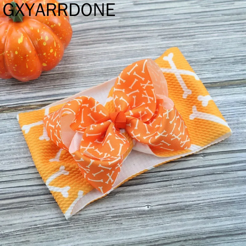 1 шт. детские повязки на голову для Хеллоуина девочек бант из ленты банты тюрбан