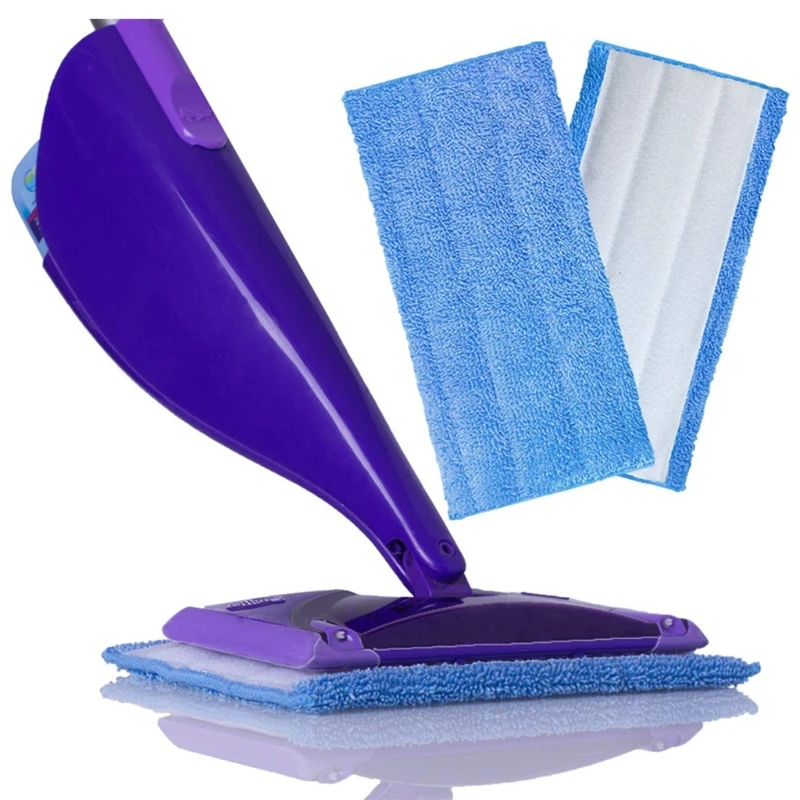 

Dust Cleaning Mop Pads for Swiffer Floor Mop Washable Reusable Mopping Head Pads Microfiber Replacement Parts Household
