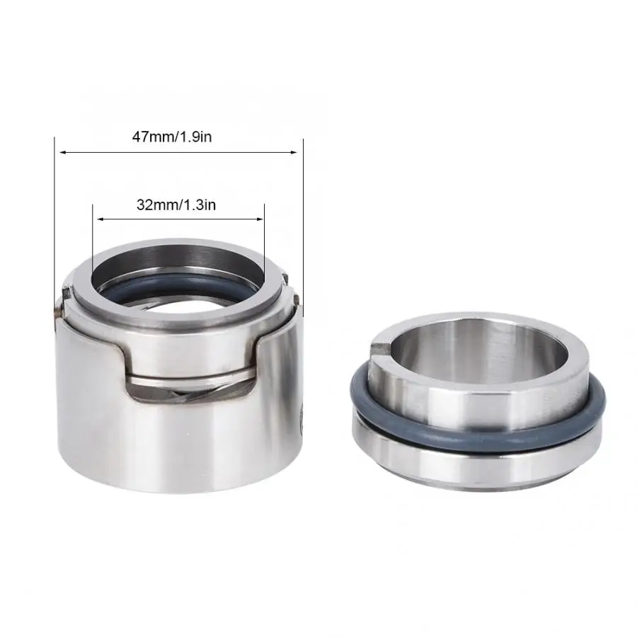 Уплотнения насоса уплотнение механического вала графитового карбонизации